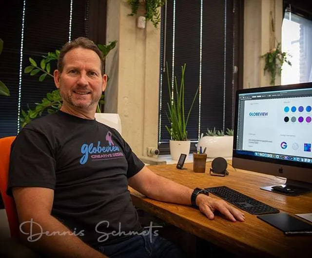 Dennis Schmets, webdesigner bij Globeview Webdesign in Heerlen
