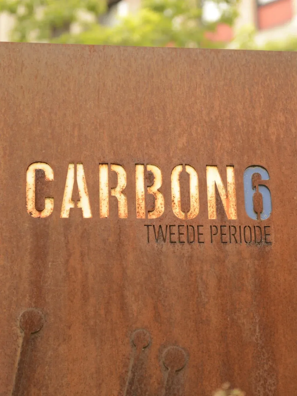 Entree van Carbon6 in Heerlen, waar Globeview kantoor houdt