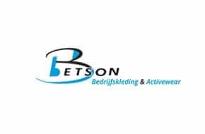 Logo Betson bedrijfskleding en activewear