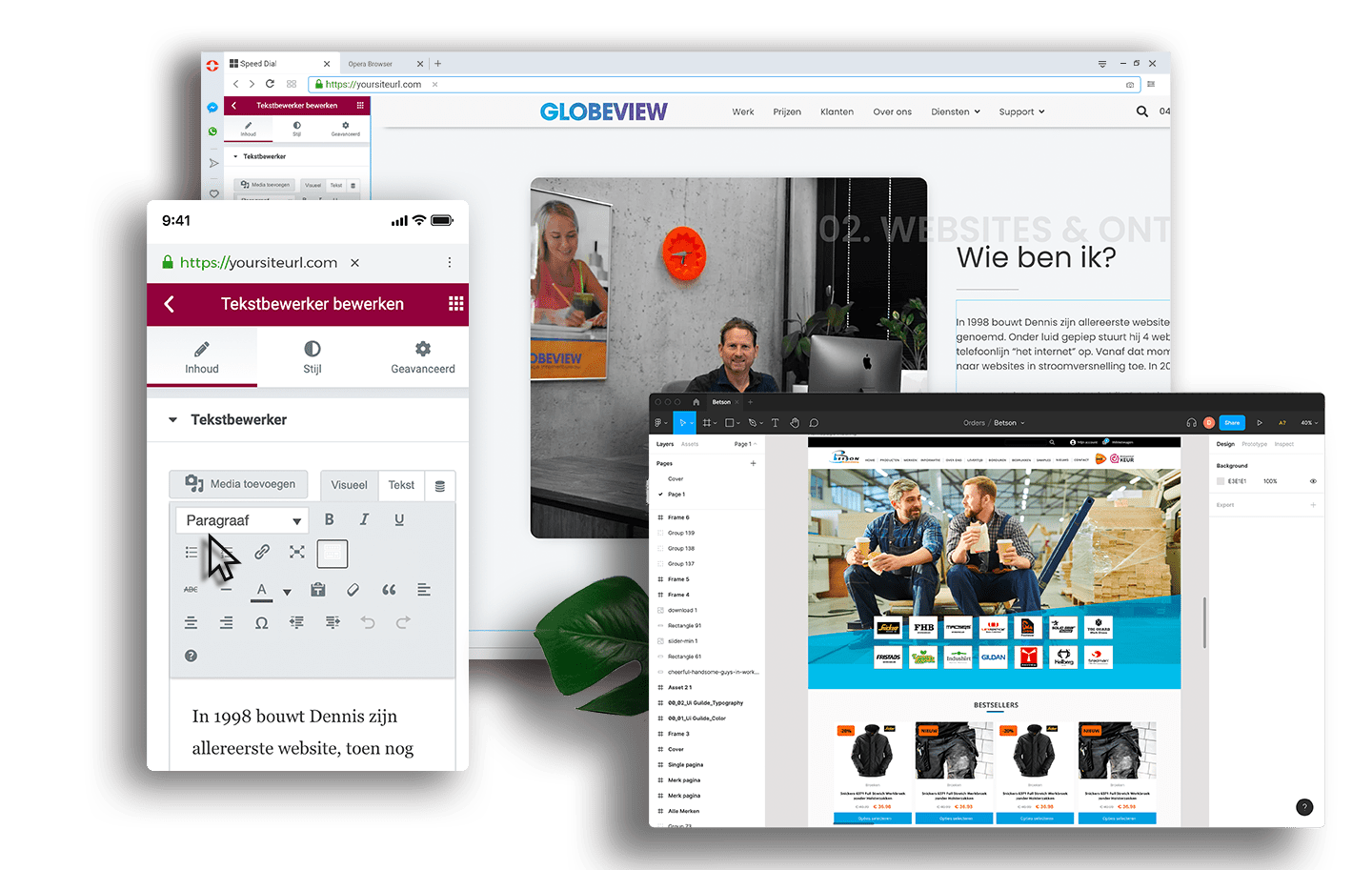 Elementor Website Maken: Eenvoudig, Professioneel, Betaalbaar 20 WordPress webdesign beheer door Globeview
