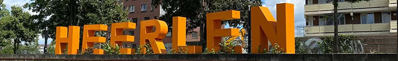 Letter Heerlen oranje